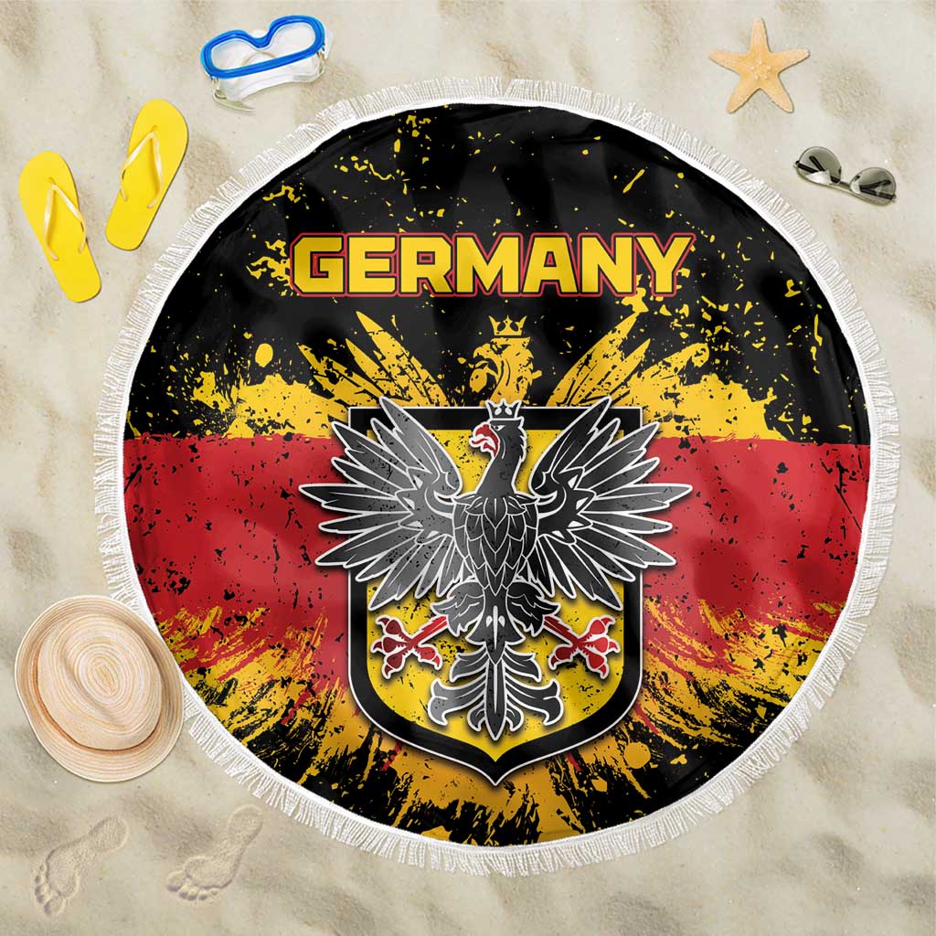 Germany Beach Blanket Bundeswappen Art Symbol - Wonder Print Shop