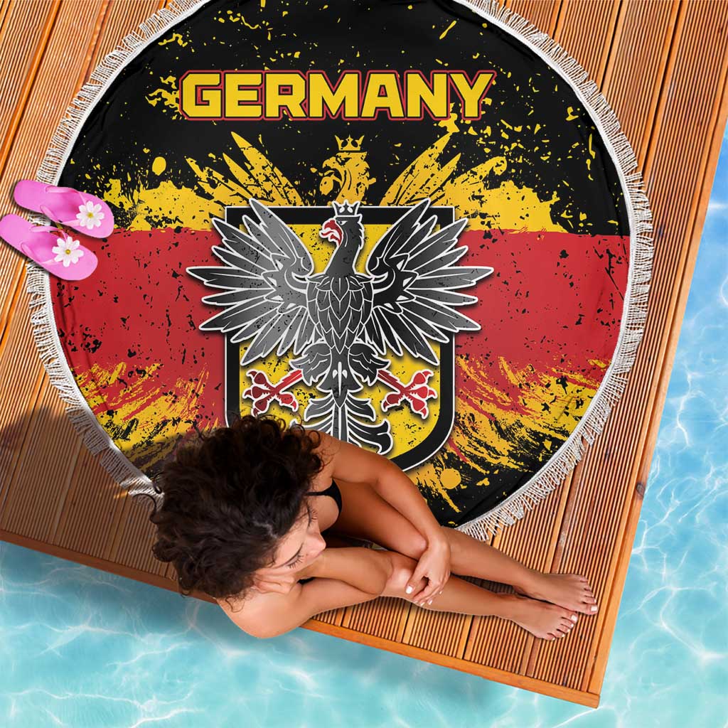 Germany Beach Blanket Bundeswappen Art Symbol - Wonder Print Shop
