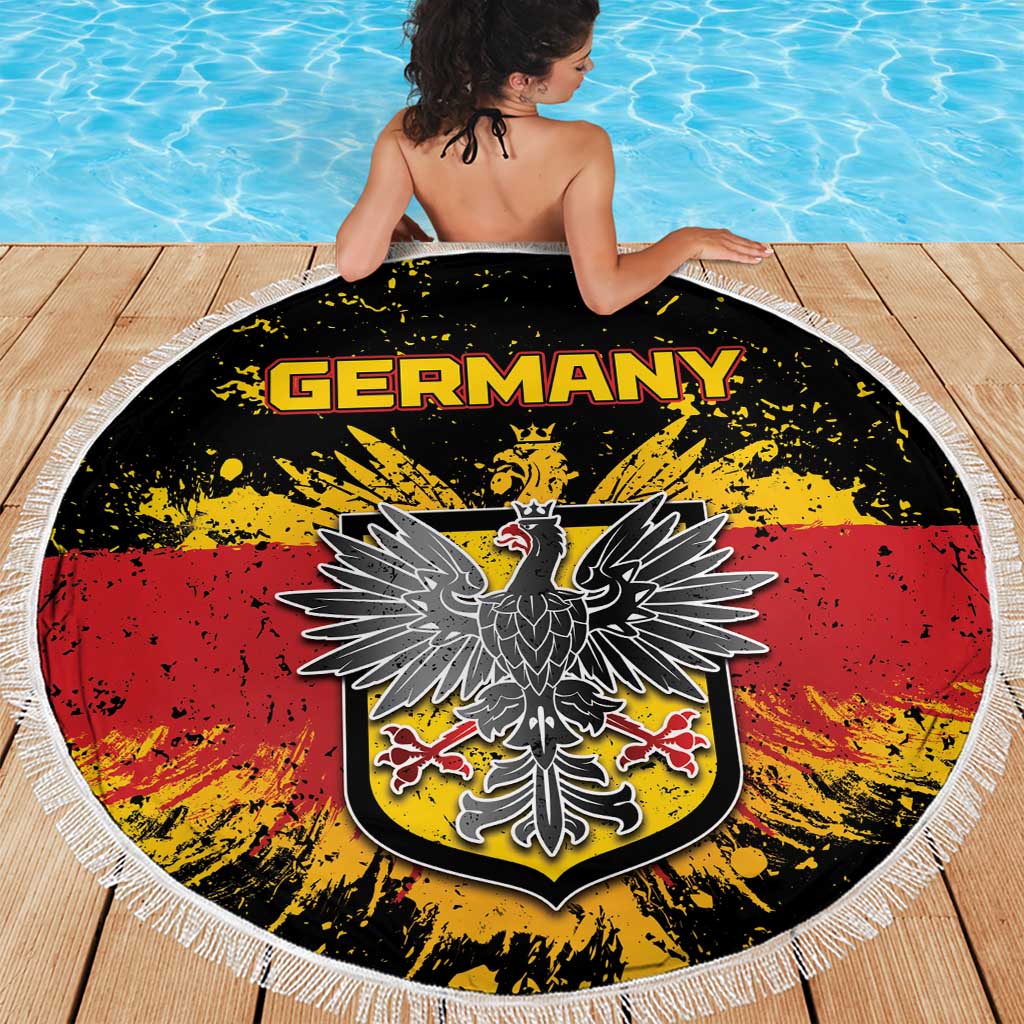 Germany Beach Blanket Bundeswappen Art Symbol - Wonder Print Shop