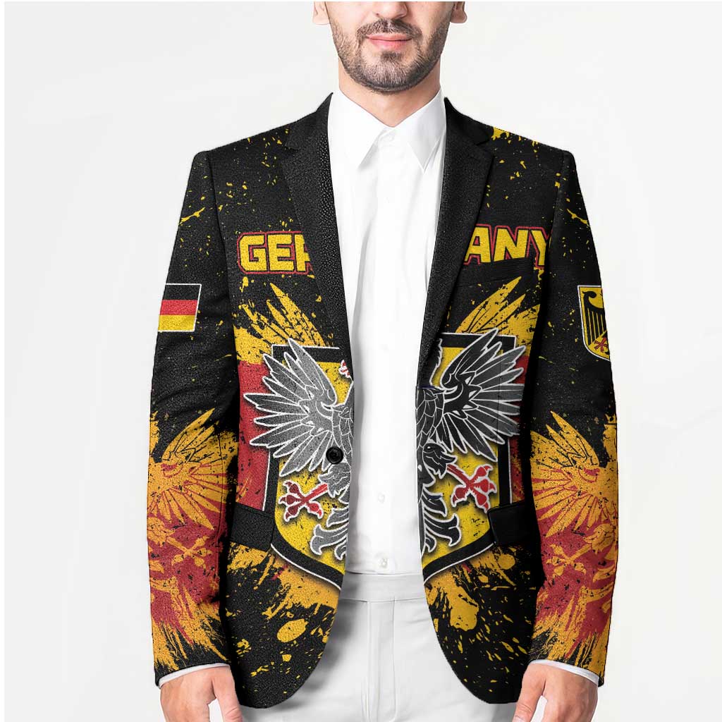 Personalized Germany Blazer Bundeswappen Art Symbol - Wonder Print Shop