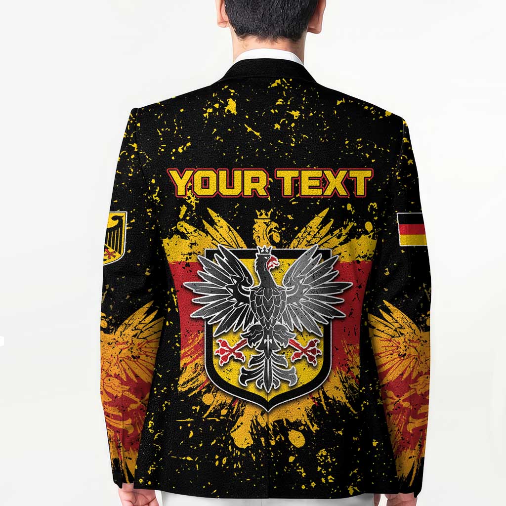 Personalized Germany Blazer Bundeswappen Art Symbol - Wonder Print Shop