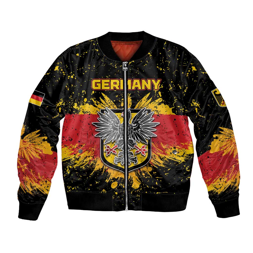 Personalized Germany Bomber Jacket Bundeswappen Art Symbol - Wonder Print Shop