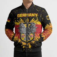 Personalized Germany Bomber Puffer Jacket Bundeswappen Art Symbol - Wonder Print Shop