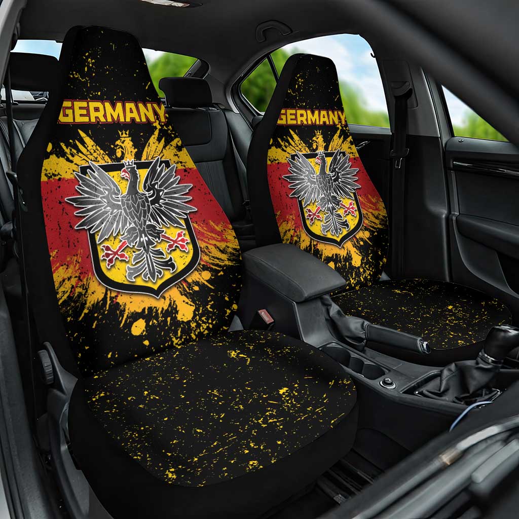 Germany Car Seat Cover Bundeswappen Art Symbol - Wonder Print Shop