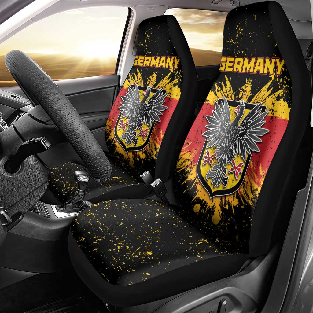 Germany Car Seat Cover Bundeswappen Art Symbol - Wonder Print Shop