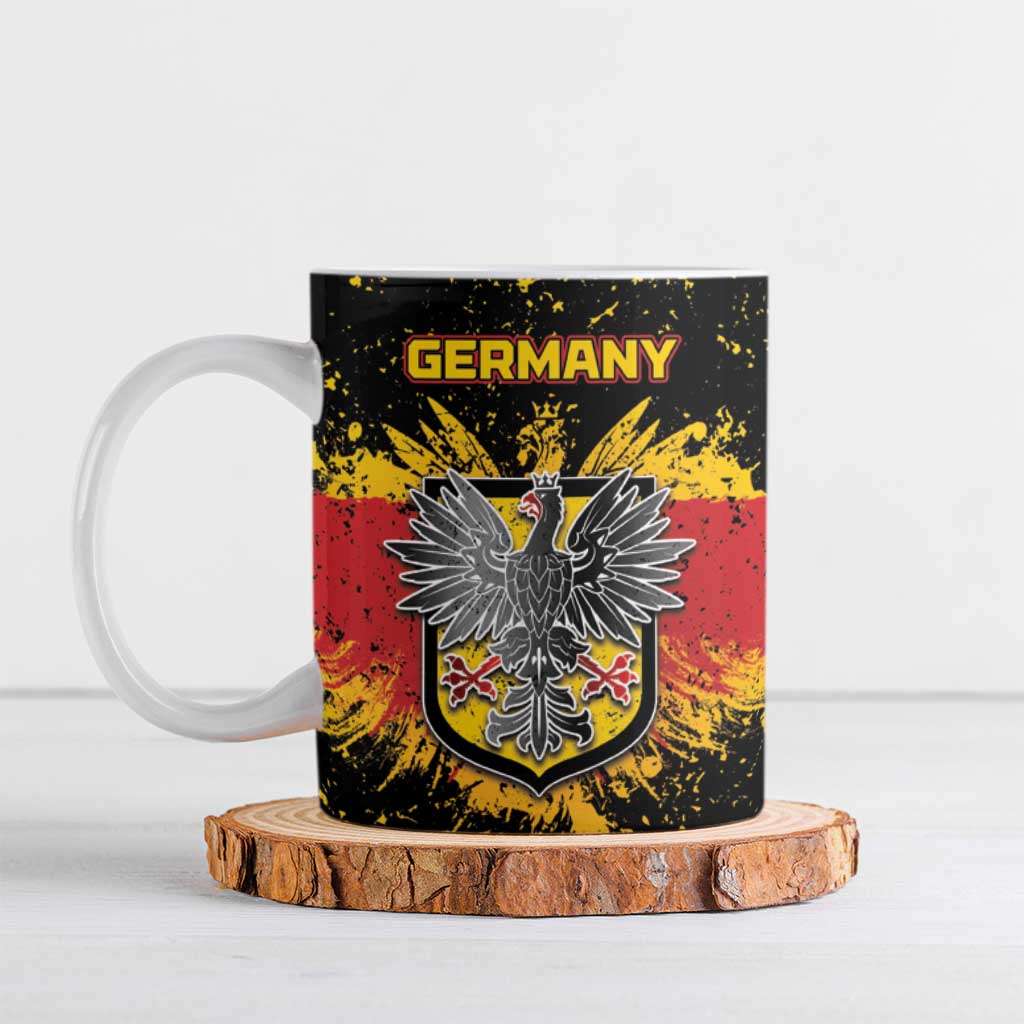 Personalized Germany Ceramic Mug Bundeswappen Art Symbol - Wonder Print Shop