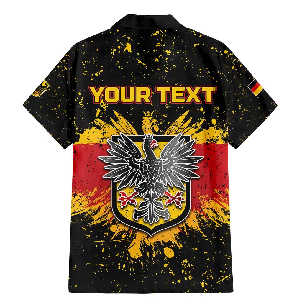 Personalized Germany Family Matching Mermaid Dress and Hawaiian Shirt Bundeswappen Art Symbol - Wonder Print Shop