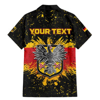 Personalized Germany Family Matching Mermaid Dress and Hawaiian Shirt Bundeswappen Art Symbol - Wonder Print Shop