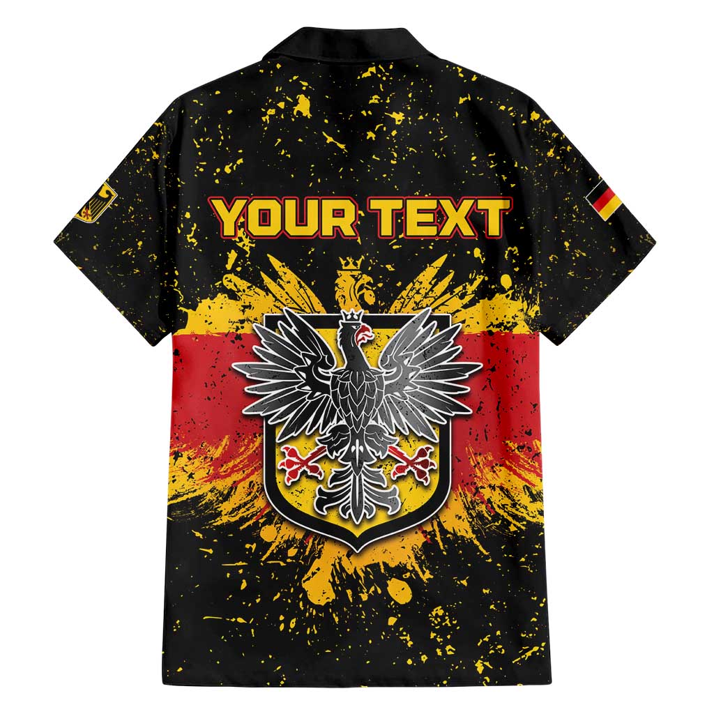Personalized Germany Hawaiian Shirt Bundeswappen Art Symbol - Wonder Print Shop