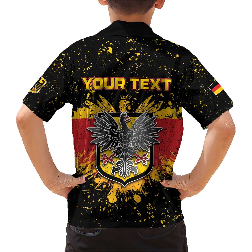 Personalized Germany Kid Hawaiian Shirt Bundeswappen Art Symbol - Wonder Print Shop