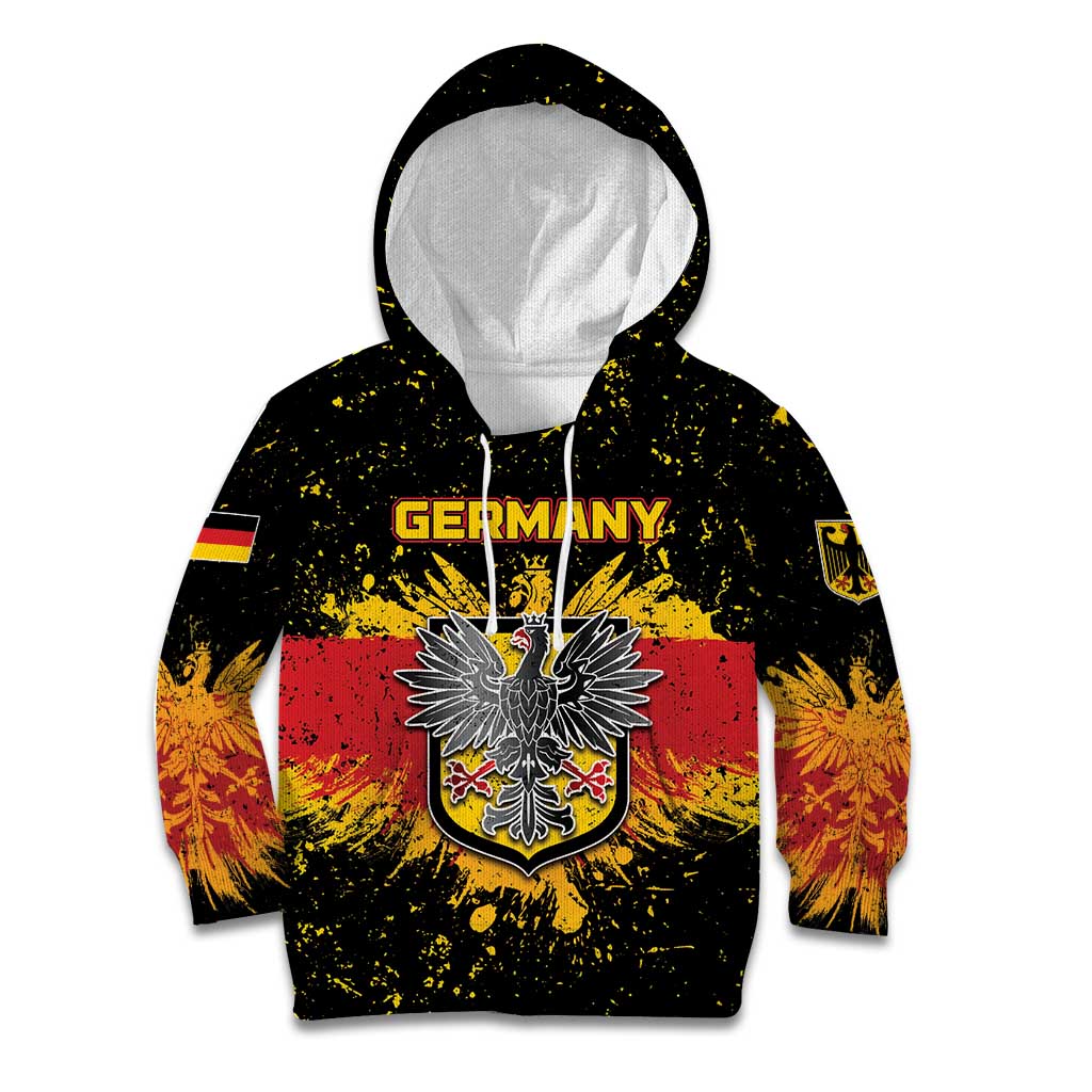 Personalized Germany Kid Hoodie Bundeswappen Art Symbol - Wonder Print Shop