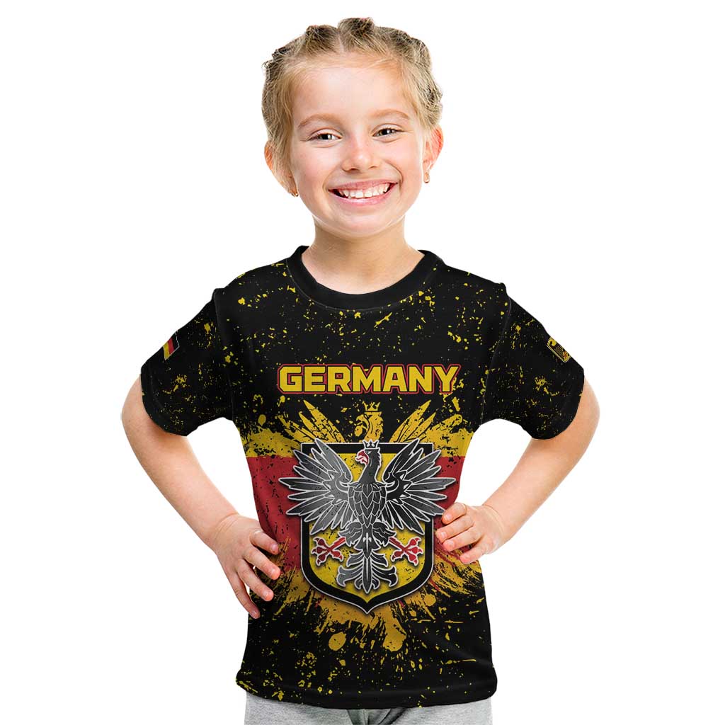 Personalized Germany Kid T Shirt Bundeswappen Art Symbol - Wonder Print Shop