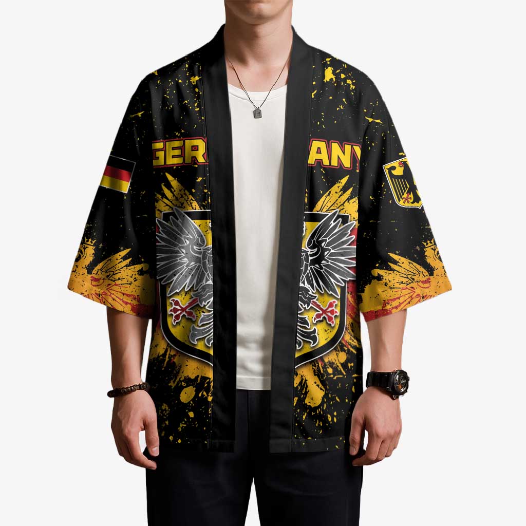 Personalized Germany Kimono Bundeswappen Art Symbol - Wonder Print Shop