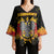 Personalized Germany Kimono Sleeve Blouse Bundeswappen Art Symbol - Wonder Print Shop