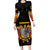 Personalized Germany Long Sleeve Bodycon Dress Bundeswappen Art Symbol - Wonder Print Shop