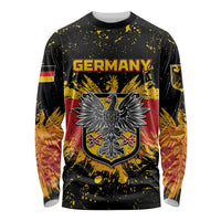 Personalized Germany Long Sleeve Shirt Bundeswappen Art Symbol - Wonder Print Shop