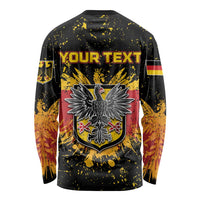 Personalized Germany Long Sleeve Shirt Bundeswappen Art Symbol - Wonder Print Shop