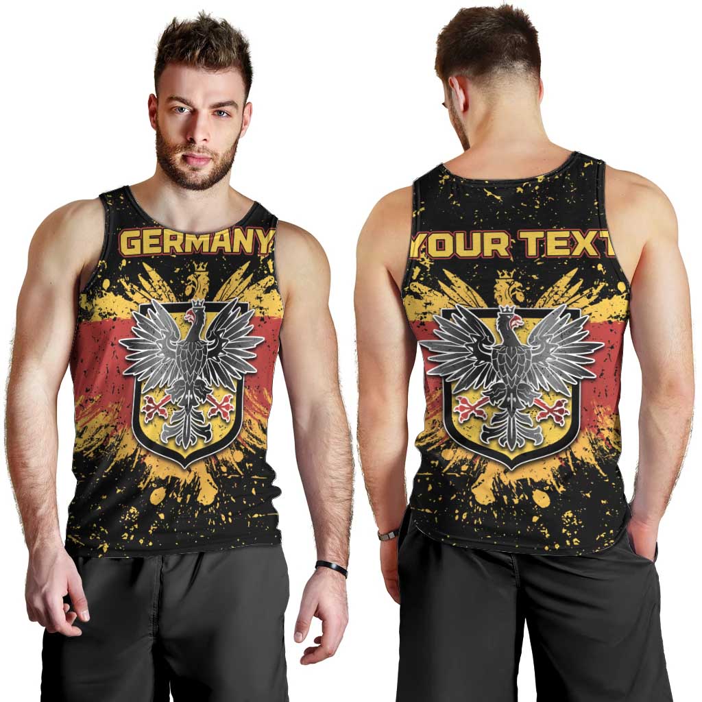 Personalized Germany Men Tank Top Bundeswappen Art Symbol - Wonder Print Shop