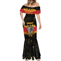 Personalized Germany Mermaid Dress Bundeswappen Art Symbol - Wonder Print Shop