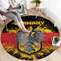 Germany Round Carpet Bundeswappen Art Symbol - Wonder Print Shop