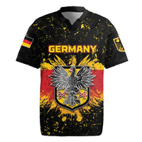 Personalized Germany Rugby Jersey Bundeswappen Art Symbol - Wonder Print Shop