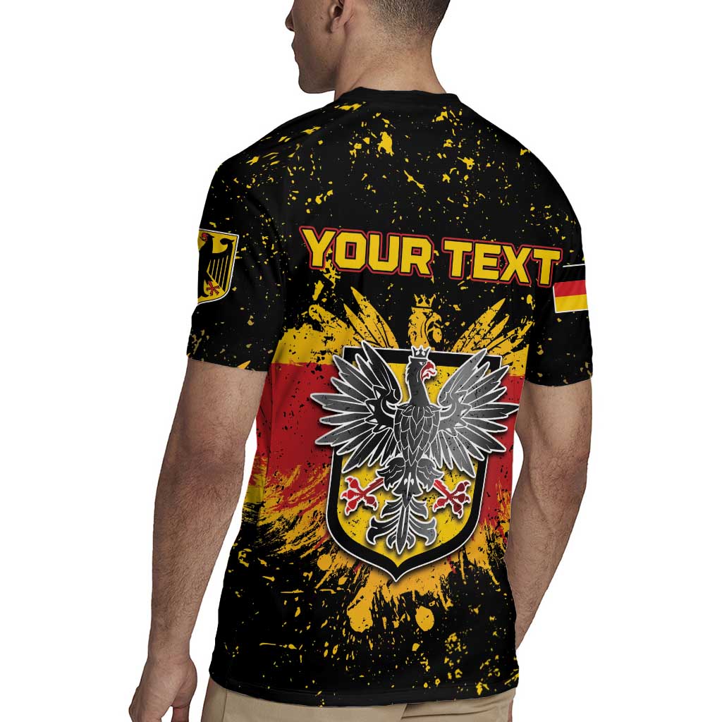 Personalized Germany Rugby Jersey Bundeswappen Art Symbol - Wonder Print Shop