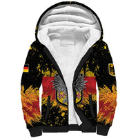 Personalized Germany Sherpa Hoodie Bundeswappen Art Symbol - Wonder Print Shop