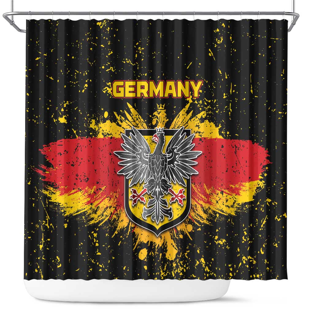 Germany Shower Curtain Bundeswappen Art Symbol - Wonder Print Shop