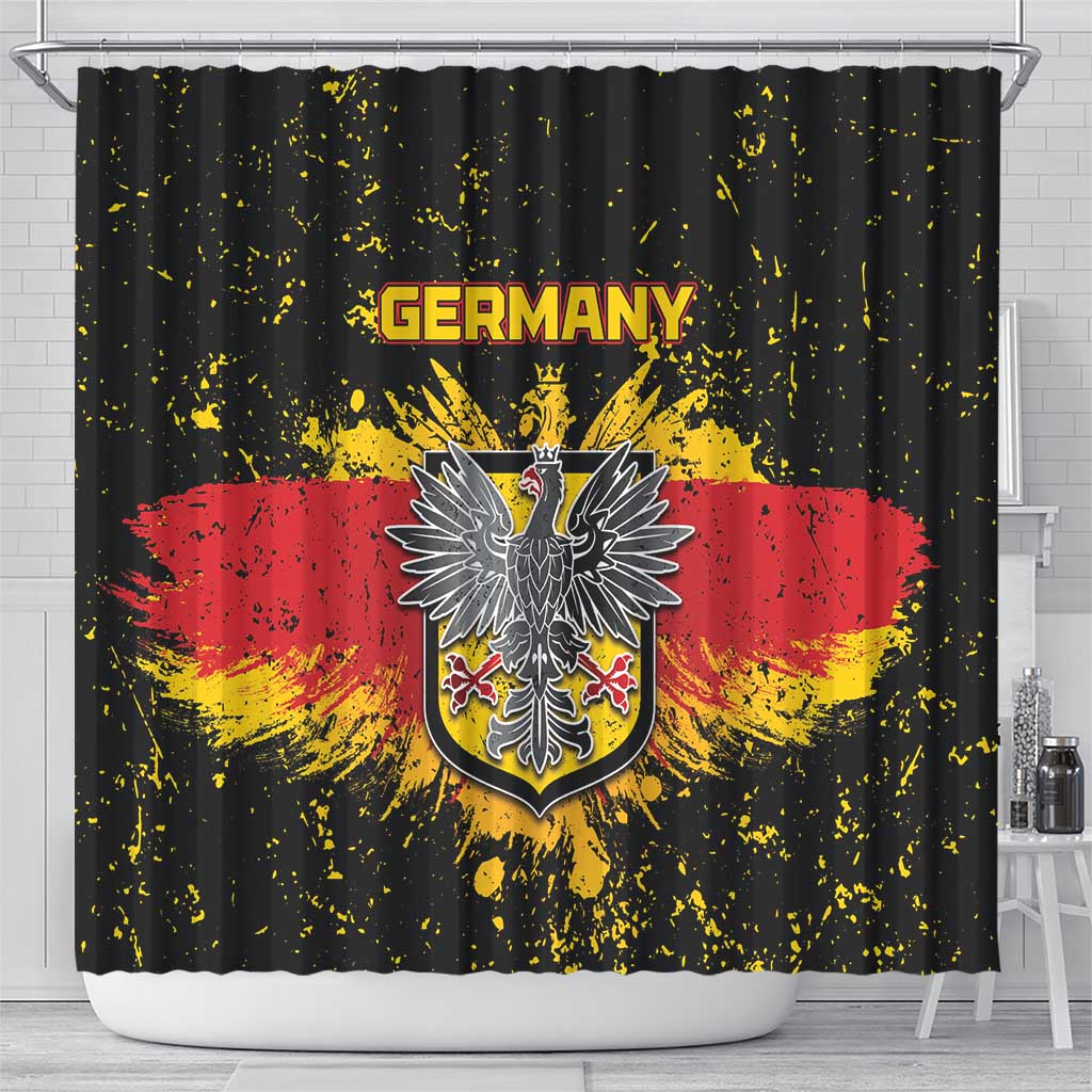 Germany Shower Curtain Bundeswappen Art Symbol - Wonder Print Shop