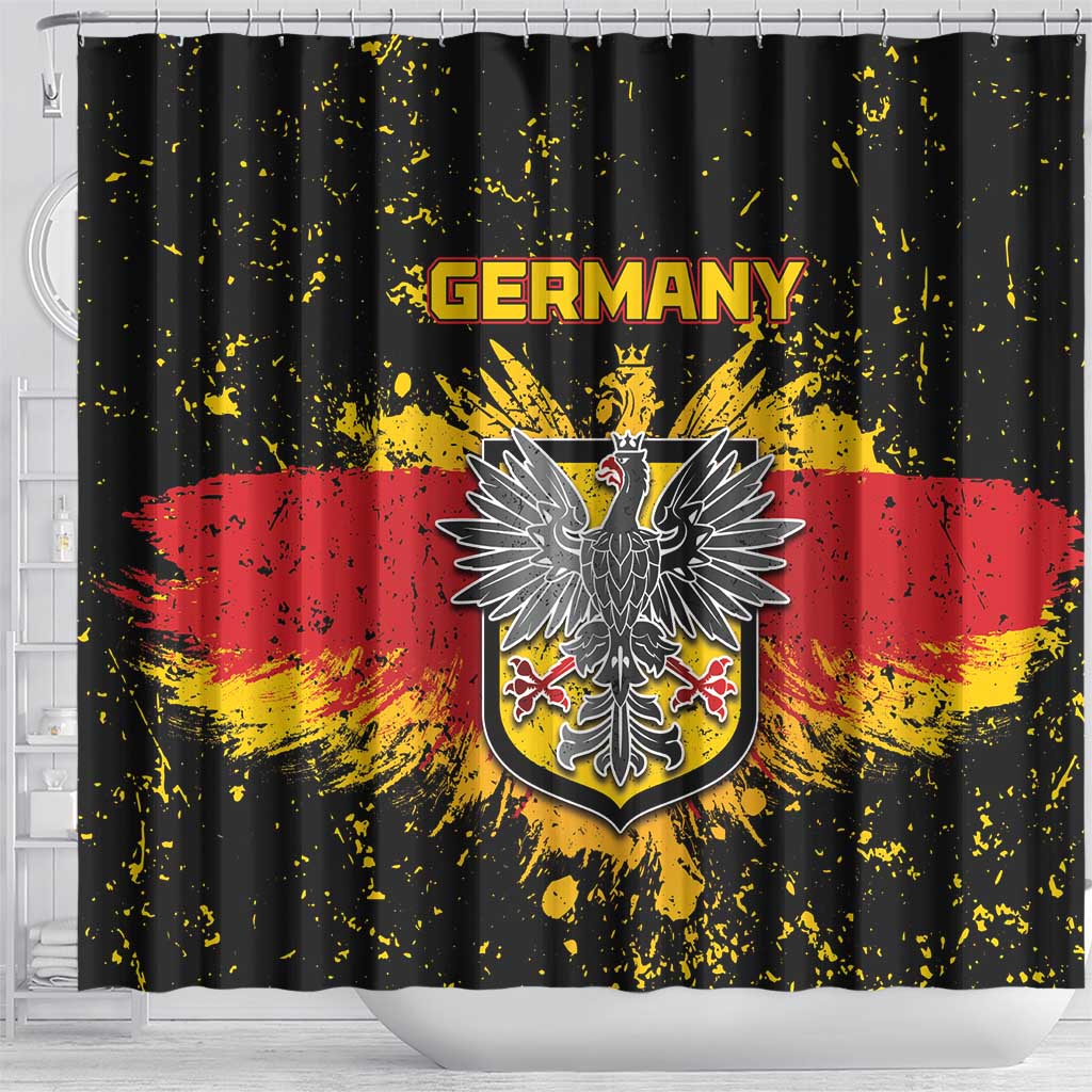 Germany Shower Curtain Bundeswappen Art Symbol - Wonder Print Shop