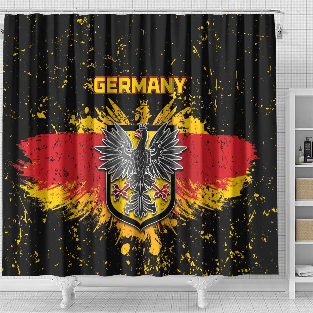 Germany Shower Curtain Bundeswappen Art Symbol - Wonder Print Shop