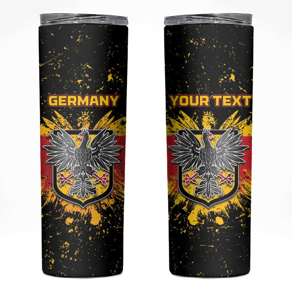 Personalized Germany Skinny Tumbler Bundeswappen Art Symbol - Wonder Print Shop
