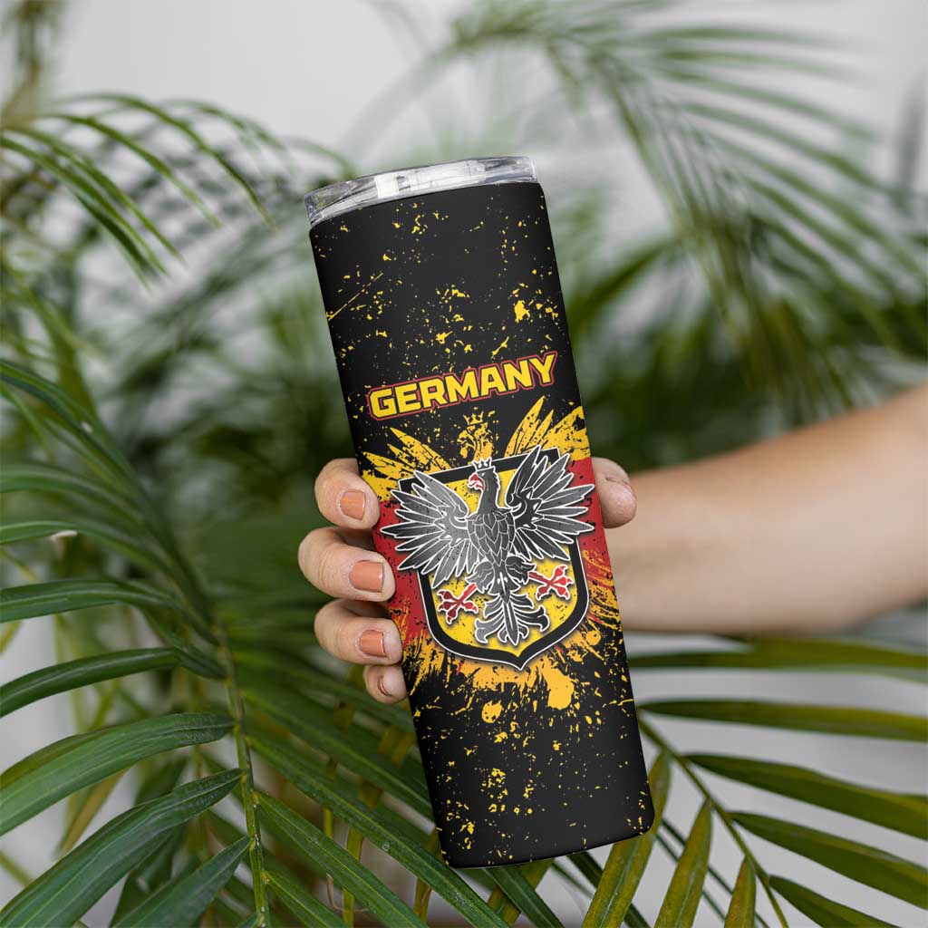 Personalized Germany Skinny Tumbler Bundeswappen Art Symbol - Wonder Print Shop