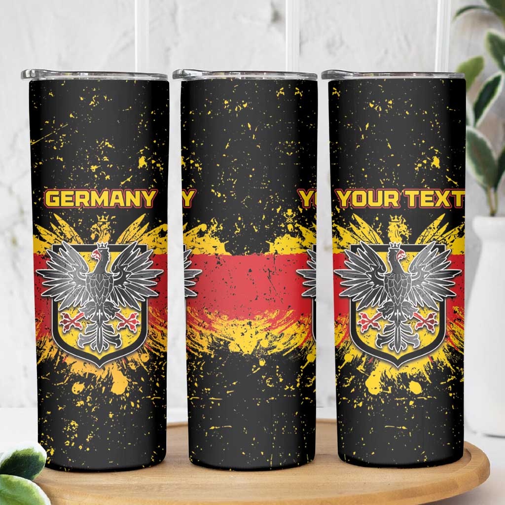 Personalized Germany Skinny Tumbler Bundeswappen Art Symbol - Wonder Print Shop