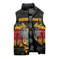 Personalized Germany Sleeveless Puffer Jacket Bundeswappen Art Symbol - Wonder Print Shop