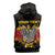 Personalized Germany Sleeveless Zip Hoodie Bundeswappen Art Symbol - Wonder Print Shop