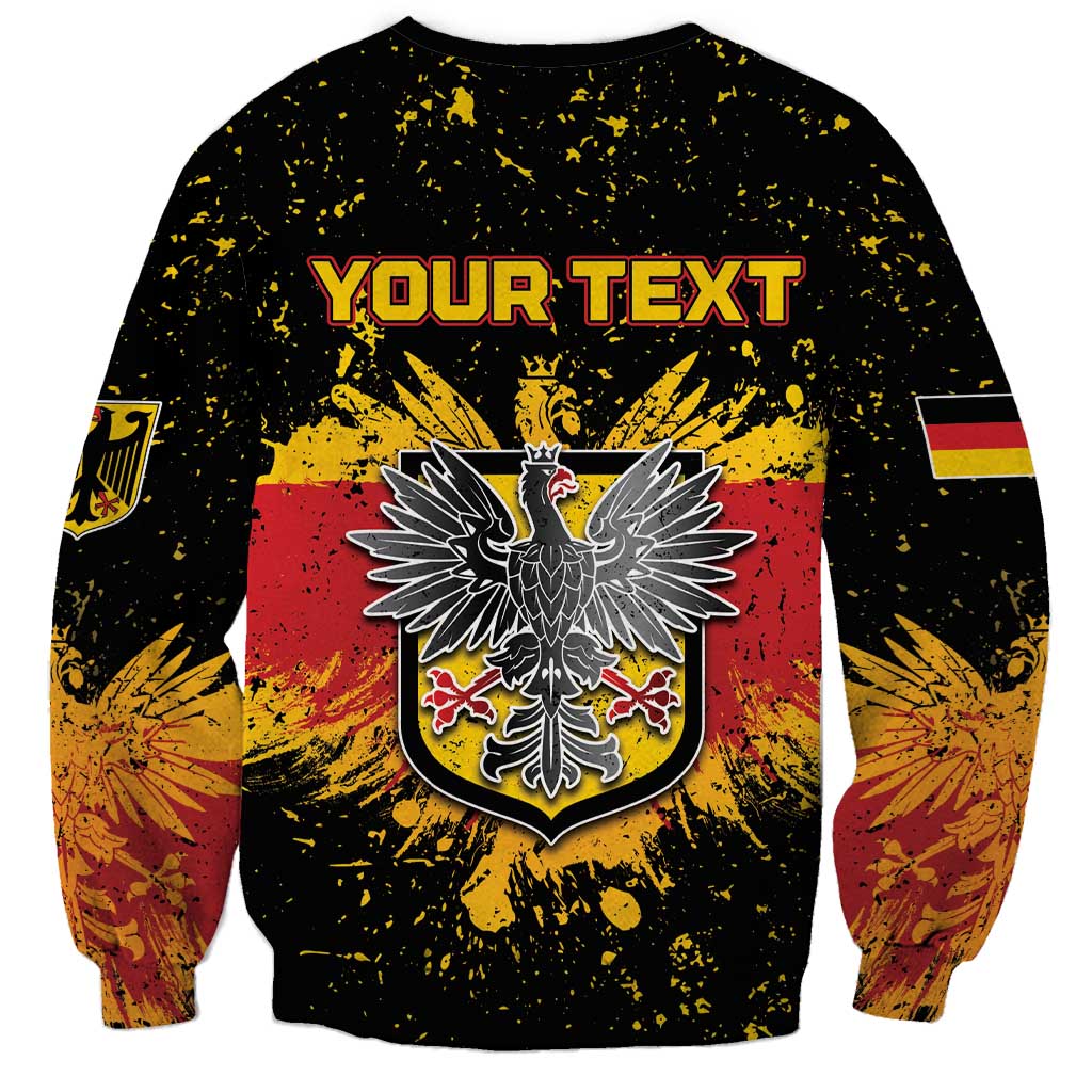 Personalized Germany Sweatshirt Bundeswappen Art Symbol - Wonder Print Shop