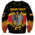 Personalized Germany Sweatshirt Bundeswappen Art Symbol - Wonder Print Shop