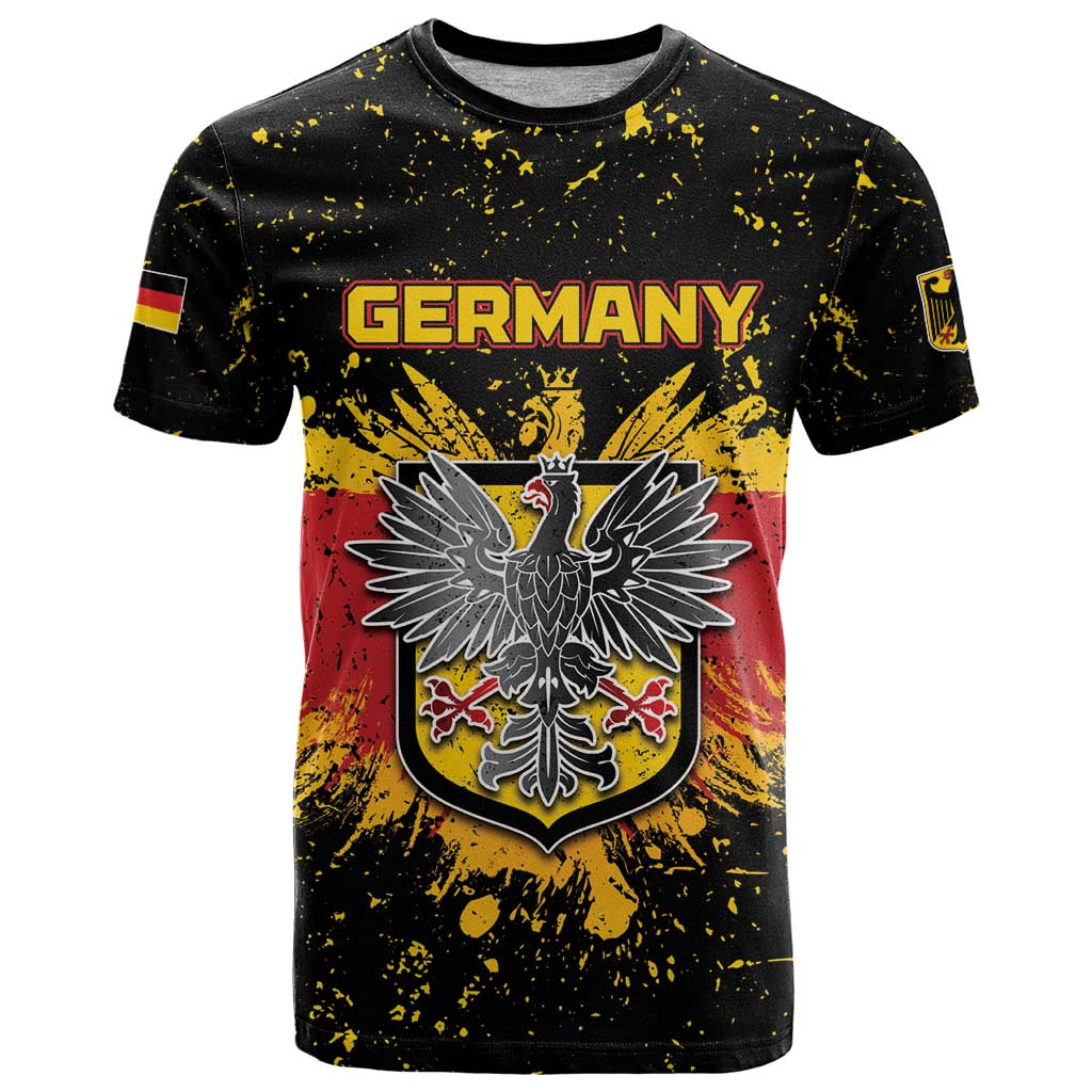 Personalized Germany T Shirt Bundeswappen Art Symbol - Wonder Print Shop