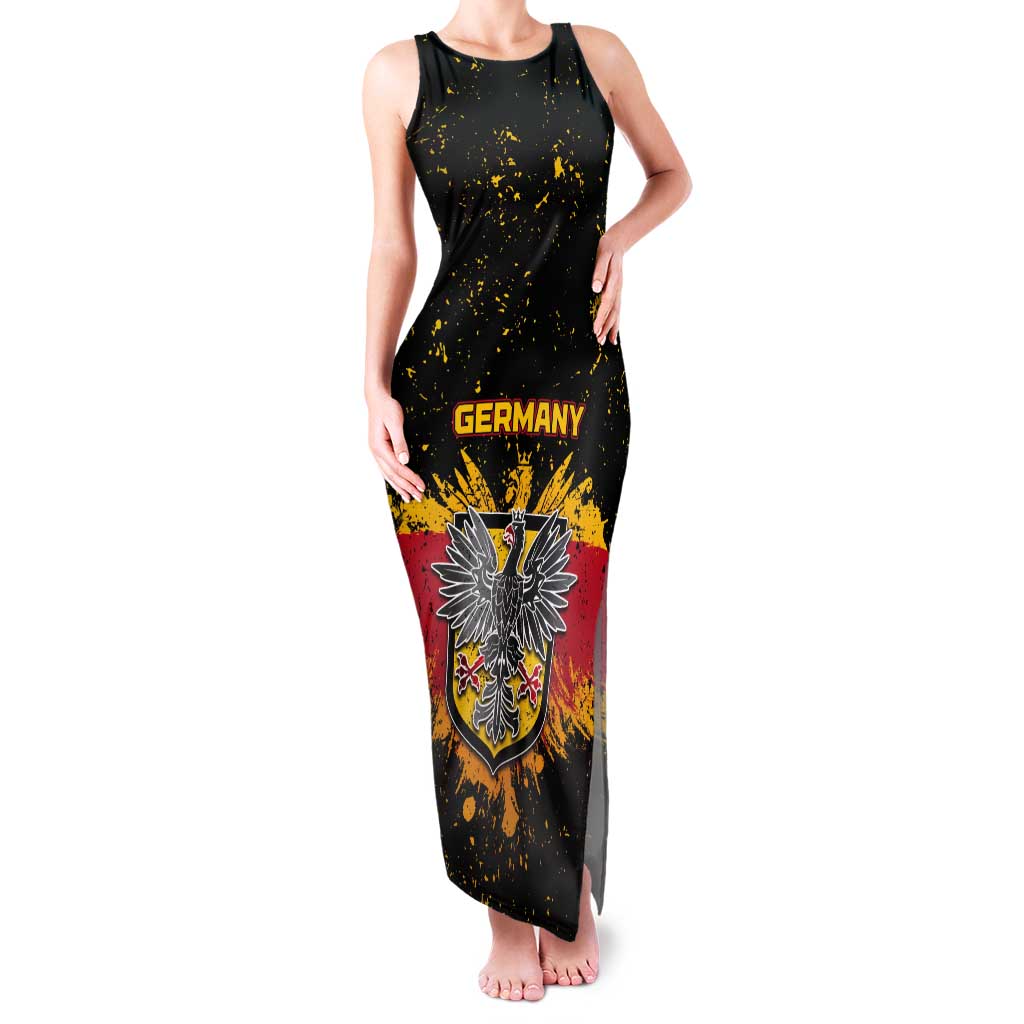 Personalized Germany Tank Maxi Dress Bundeswappen Art Symbol - Wonder Print Shop