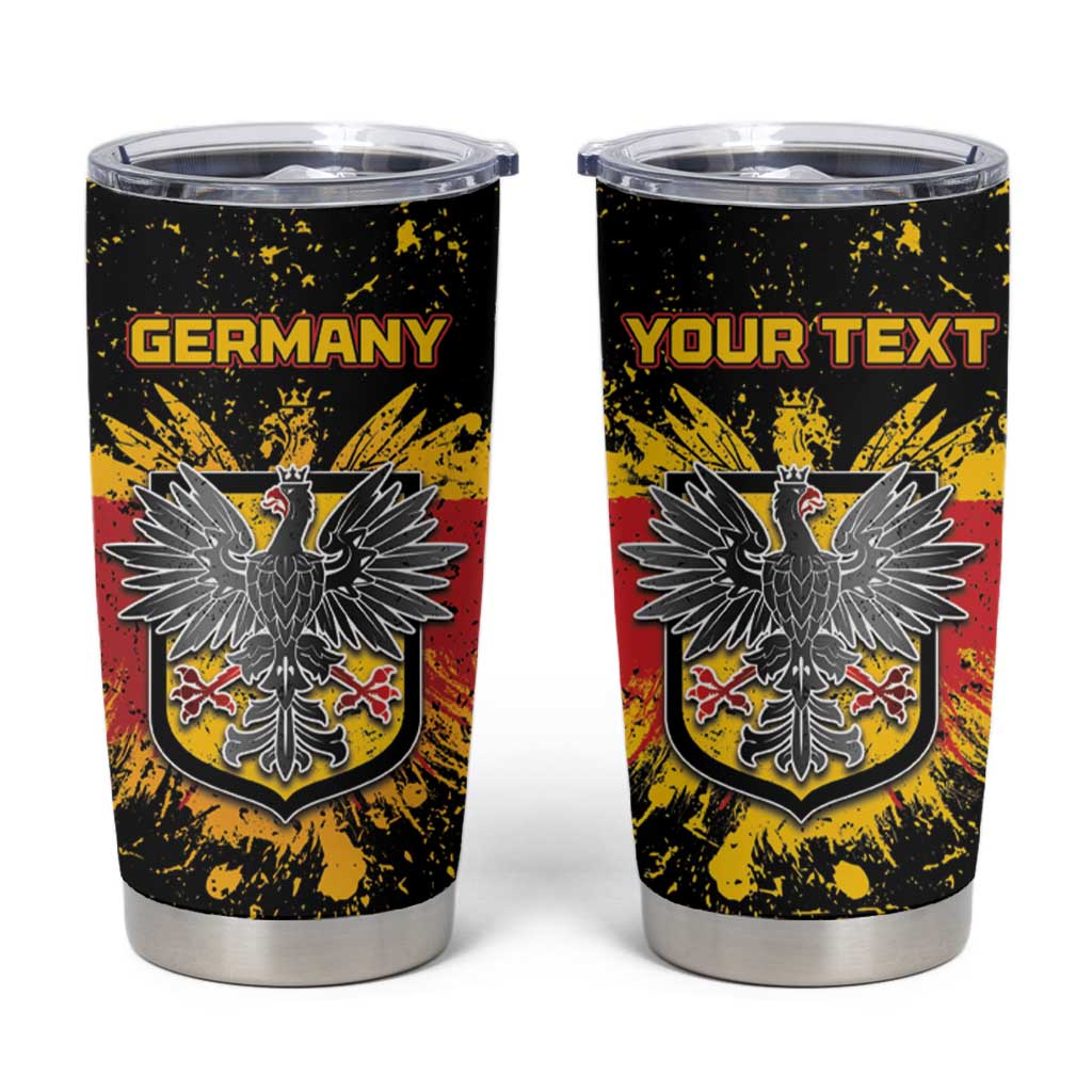 Personalized Germany Tumbler Cup Bundeswappen Art Symbol - Wonder Print Shop