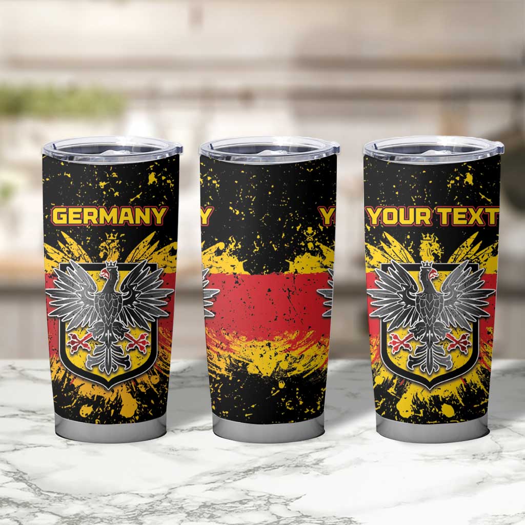Personalized Germany Tumbler Cup Bundeswappen Art Symbol - Wonder Print Shop
