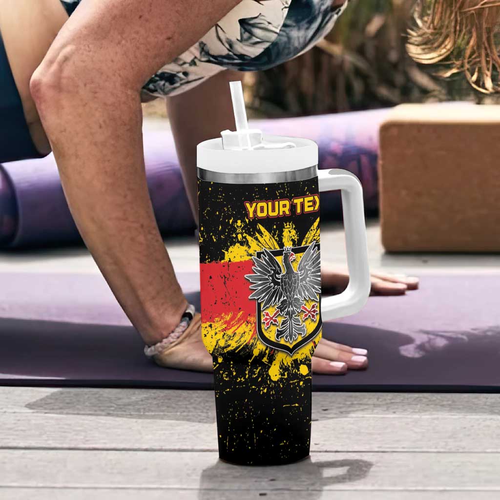 Personalized Germany Tumbler With Handle Bundeswappen Art Symbol - Wonder Print Shop