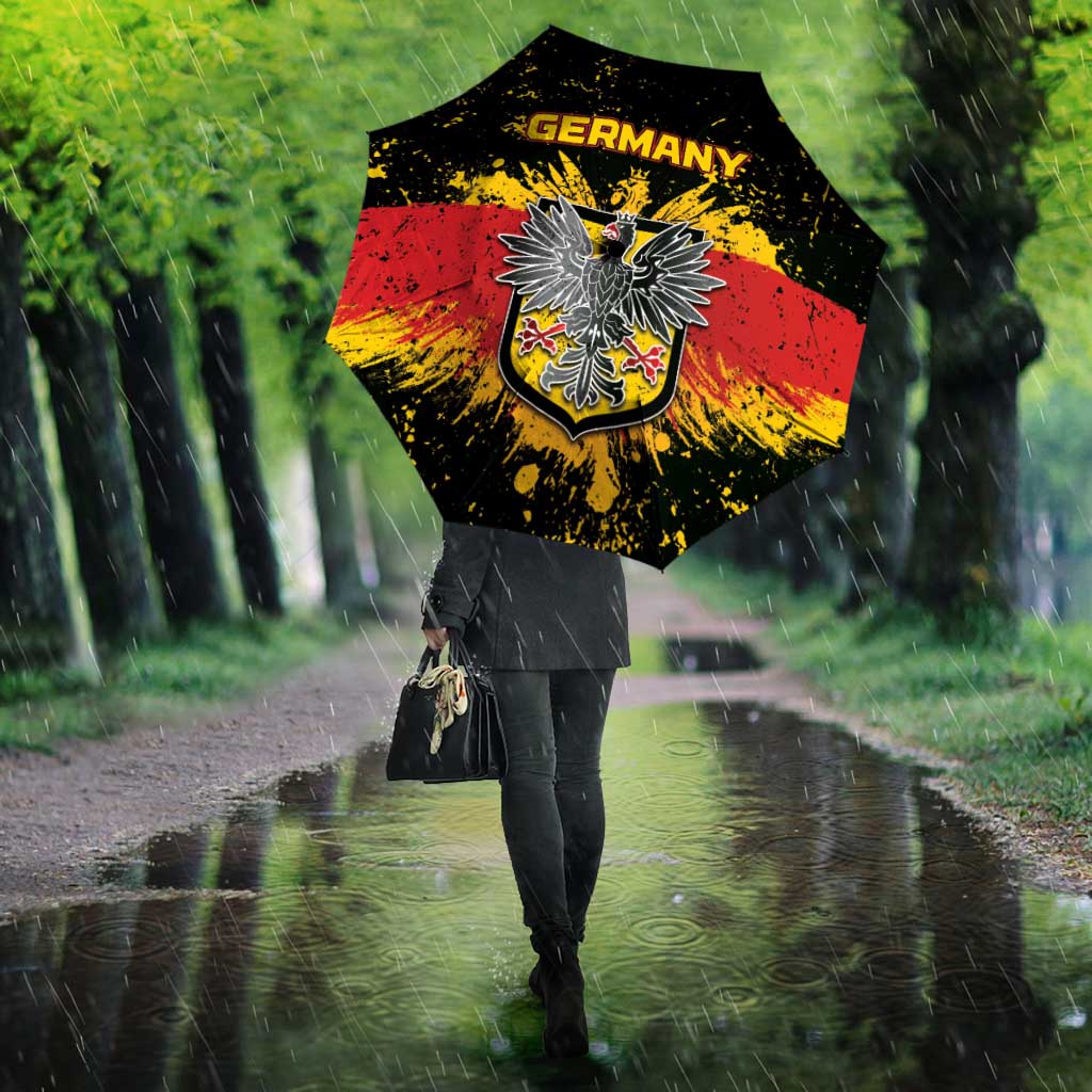 Germany Umbrella Bundeswappen Art Symbol - Wonder Print Shop