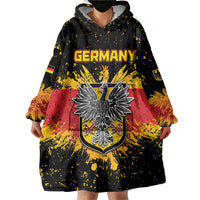 Personalized Germany Wearable Blanket Hoodie Bundeswappen Art Symbol - Wonder Print Shop