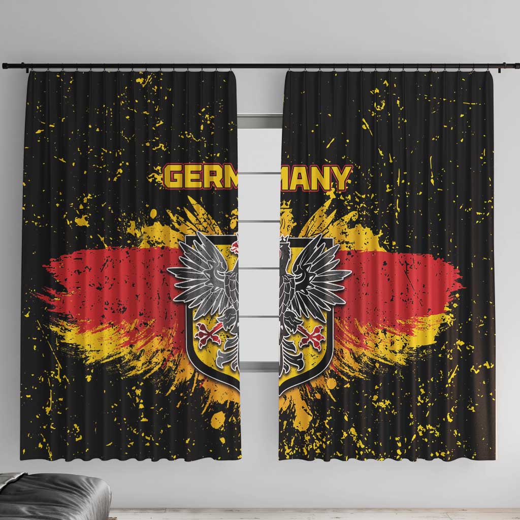 Germany Window Curtain Bundeswappen Art Symbol - Wonder Print Shop