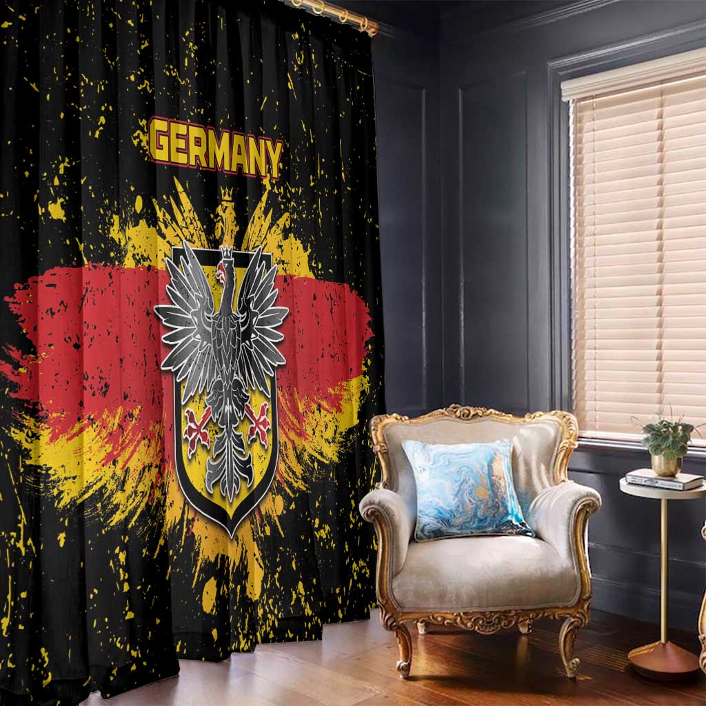 Germany Window Curtain Bundeswappen Art Symbol - Wonder Print Shop
