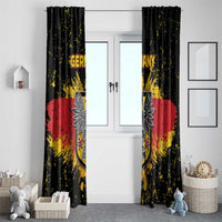 Germany Window Curtain Bundeswappen Art Symbol - Wonder Print Shop