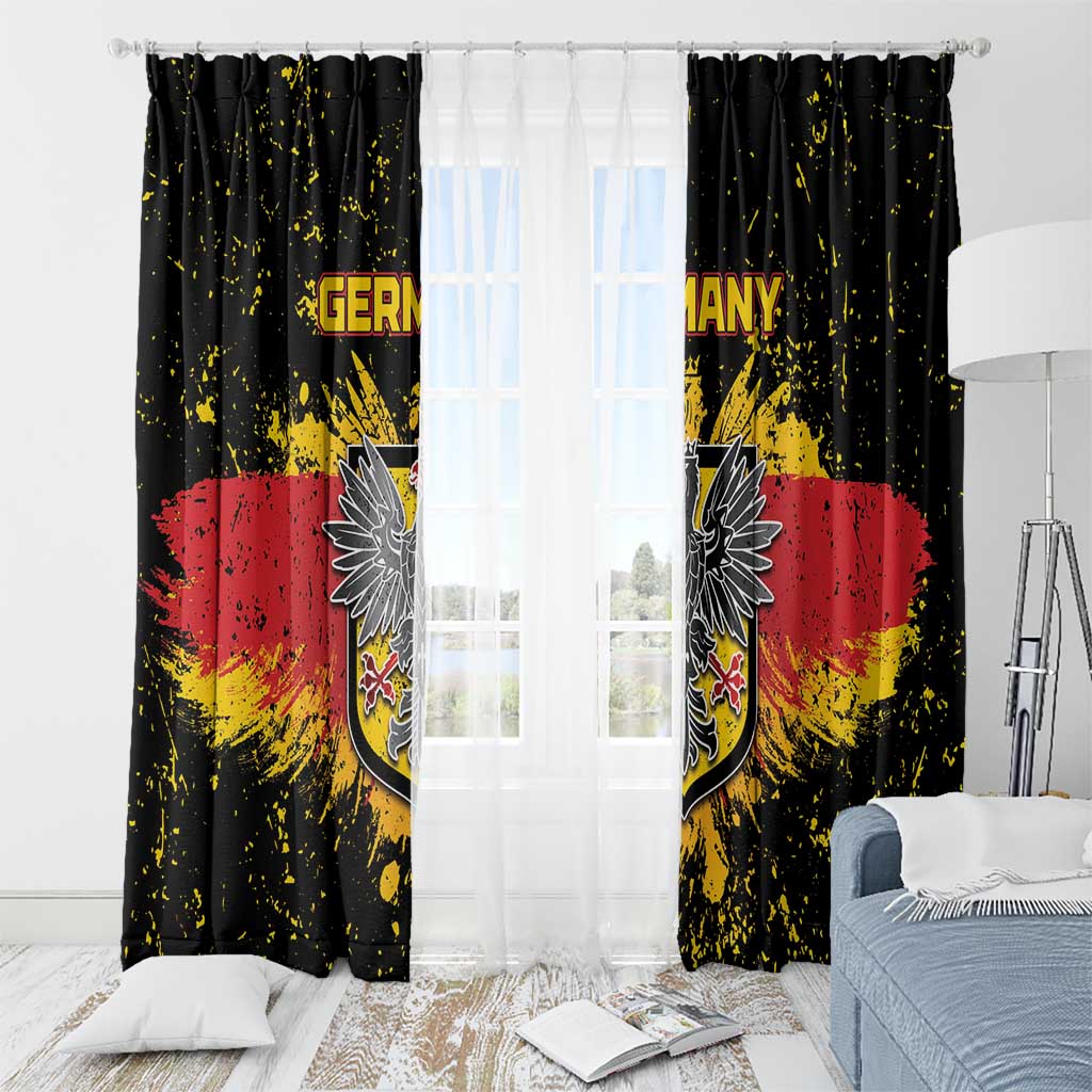 Germany Window Curtain Bundeswappen Art Symbol - Wonder Print Shop