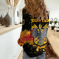 Personalized Germany Women Casual Shirt Bundeswappen Art Symbol - Wonder Print Shop